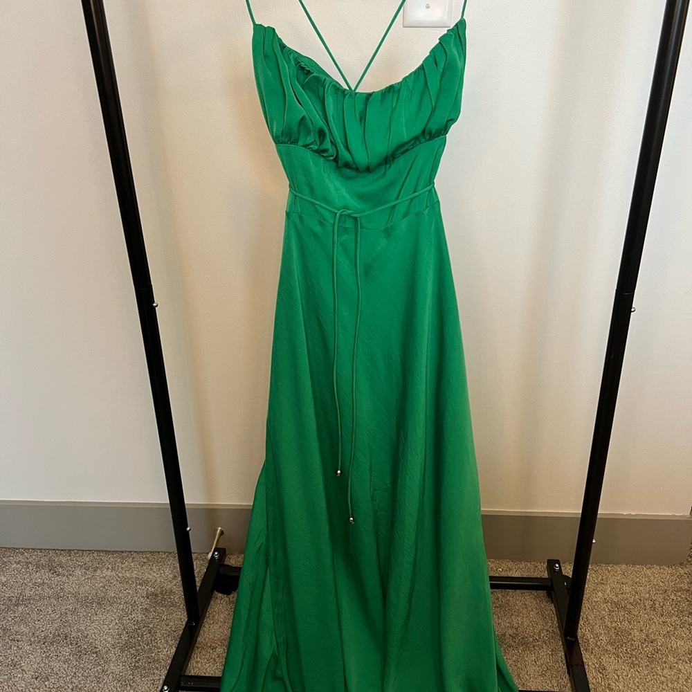Princess Polly Green Maxi Dress